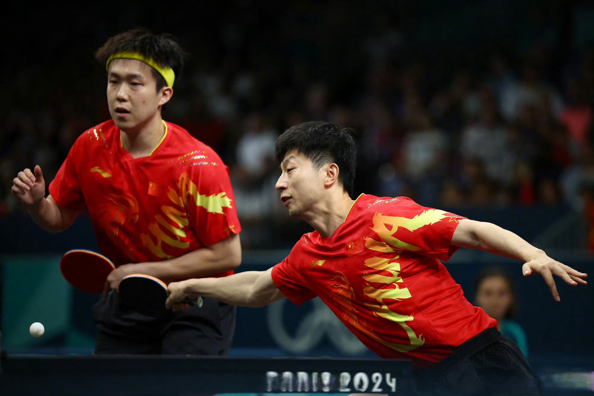 中国队碾压瑞典队，马龙带队取胜